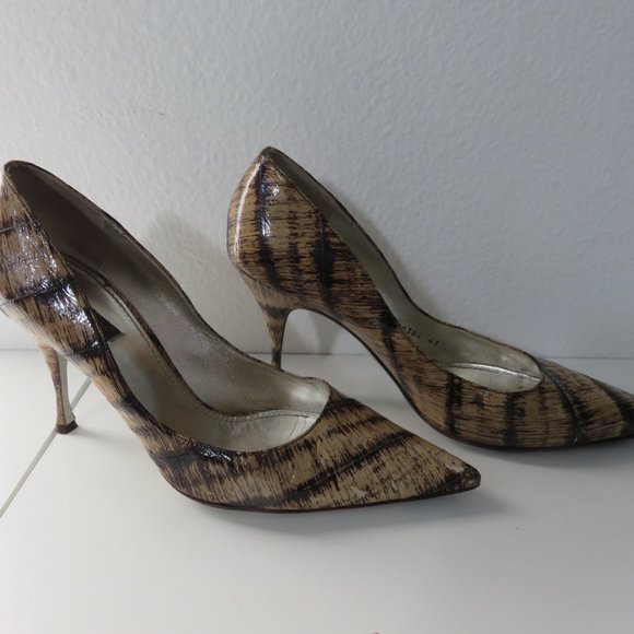 dolce and gabbana vero cuoio pumps